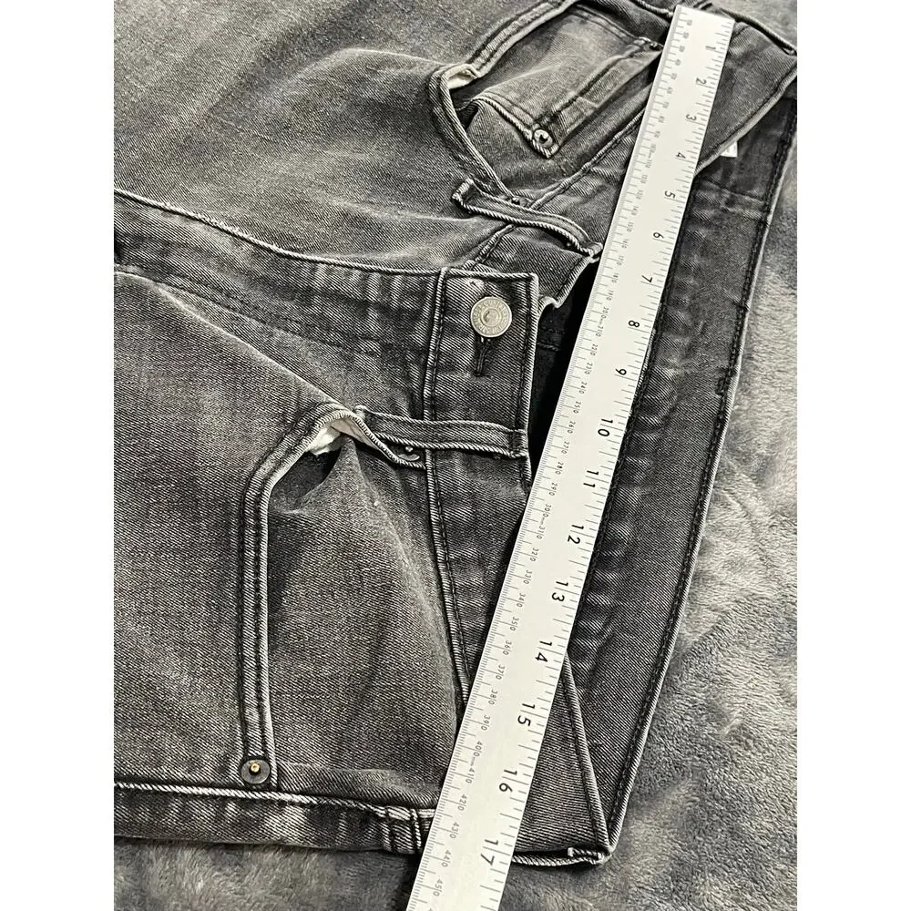 Levis 559 Relaxed Straight Fit Black Jeans Mens W34 L36 Workwear Denim